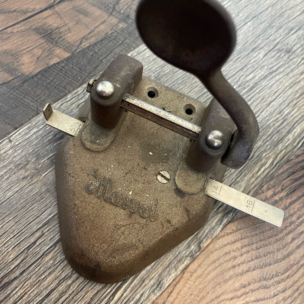 Vintage Marvel 2 Hole Punch